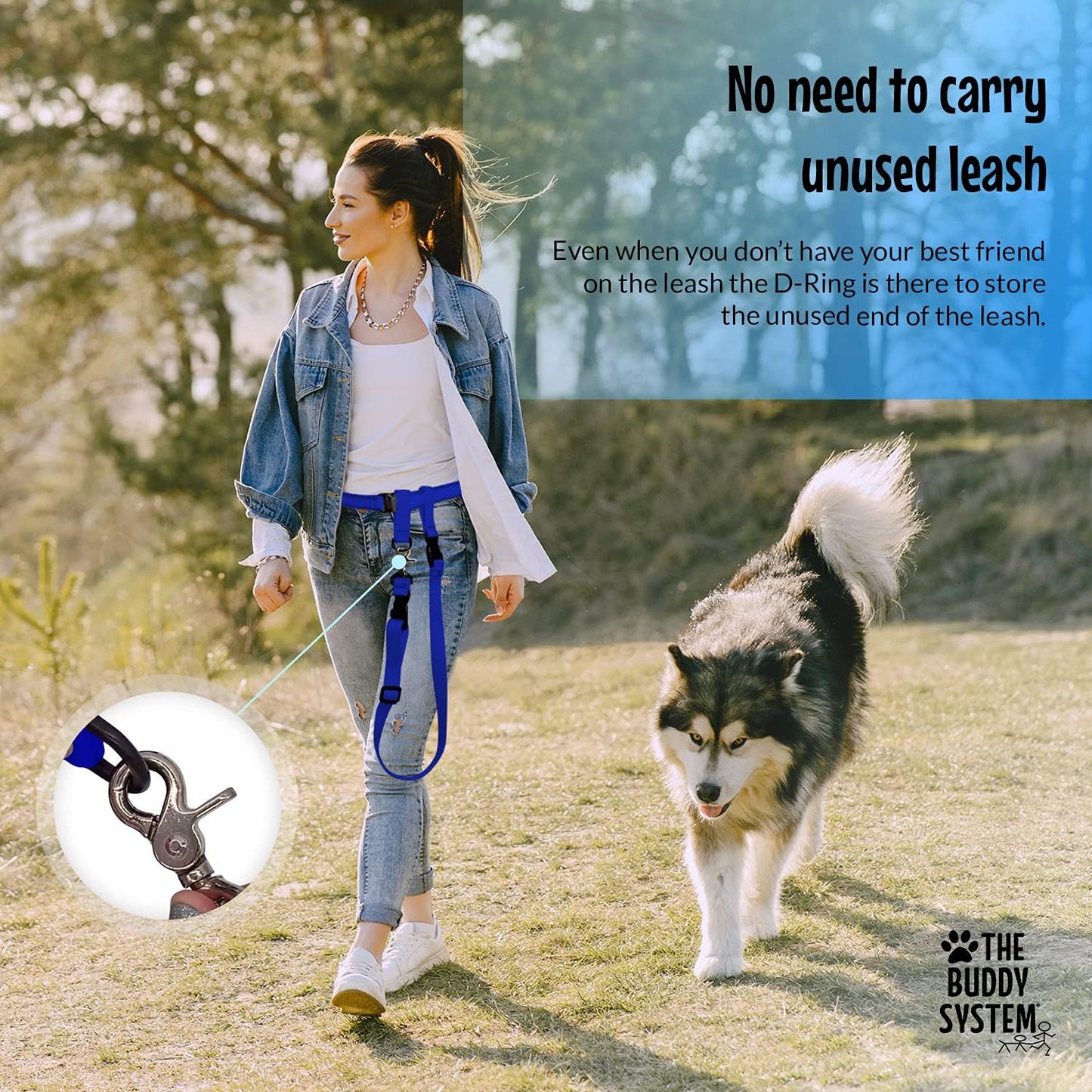 Upgrade Your Dog Walks with Our Hands-Free Leash! Perfect for Running, Jogging, and Training - Fits All Dog Sizes! 🇺🇸💙