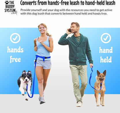 Upgrade Your Dog Walks with Our Hands-Free Leash! Perfect for Running, Jogging, and Training - Fits All Dog Sizes! 🇺🇸💙
