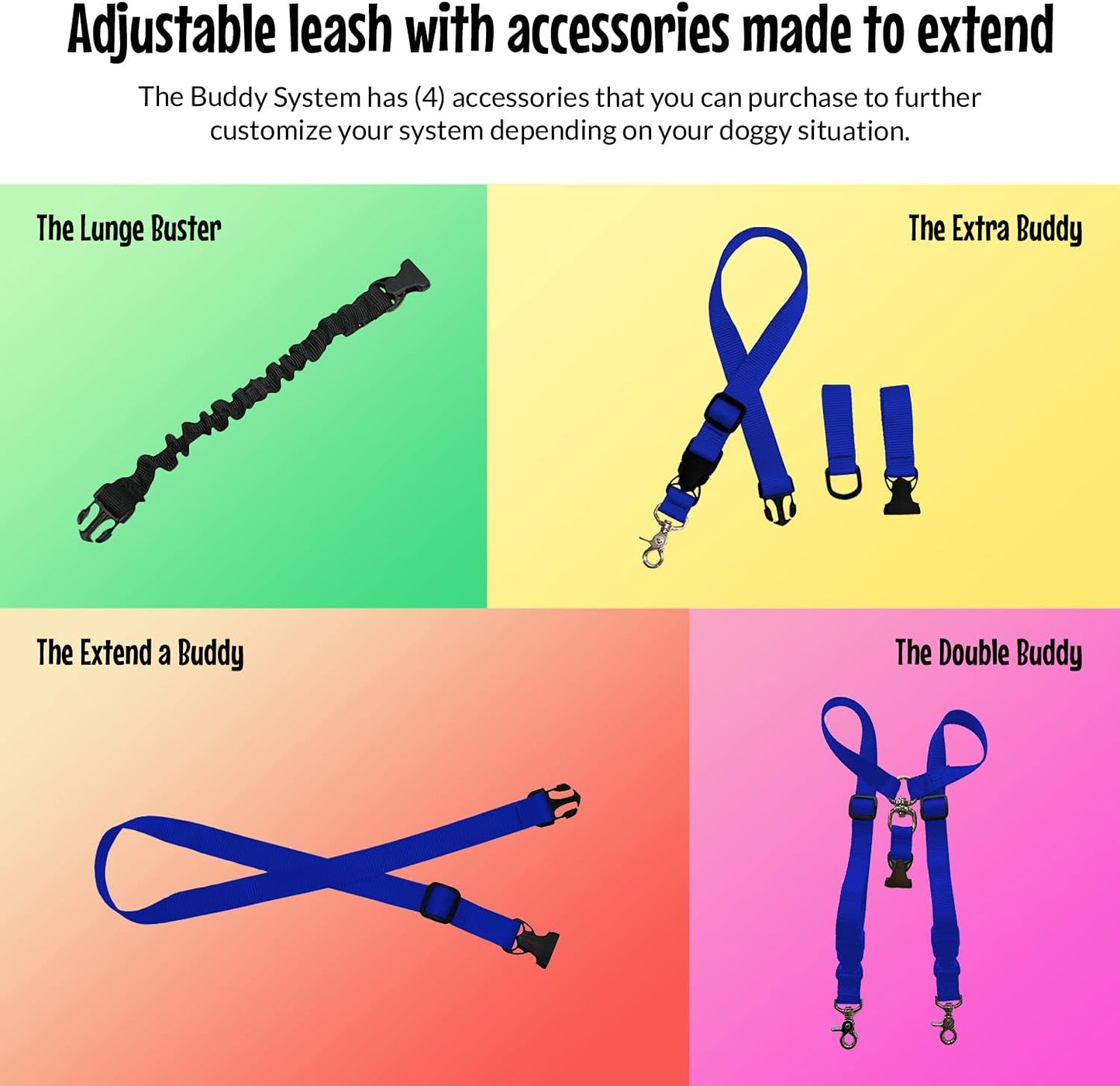 Upgrade Your Dog Walks with Our Hands-Free Leash! Perfect for Running, Jogging, and Training - Fits All Dog Sizes! 🇺🇸💙