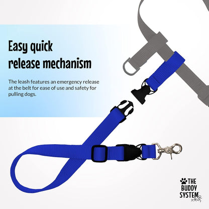 Upgrade Your Dog Walks with Our Hands-Free Leash! Perfect for Running, Jogging, and Training - Fits All Dog Sizes! 🇺🇸💙